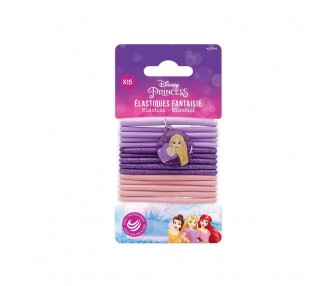 Blister 15 Gomas de Pelo Princesas Disney surtido