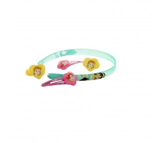 Blister Diadema + 4 Horquillas Princesas Disney