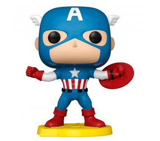 Figura POP Comic Cover Marvel Los Vengadores Avengers Capitan America Exclusive