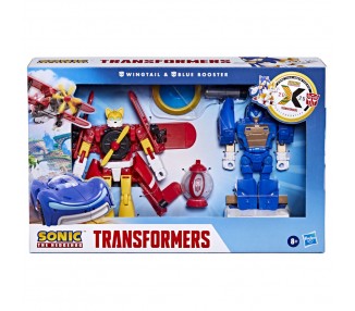Figuras Wingtail & Blue Booster Sonic the Hedgehog Transformers 12,7cm