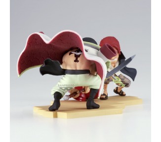 Figura Edward Newgate vs. Shanks World Collectable Log Stories One Piece 13cm