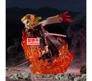 Figura Kyojuro Rengoku Vibration Stars Demon Slayer Kimetsu no Yaiba 14cm