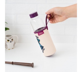 Botella cristal Hogwarts Harry Potter 500ml