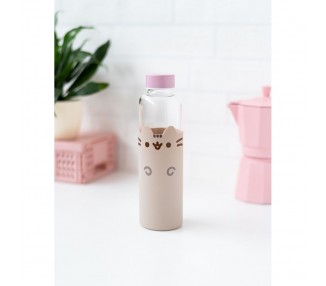 Botella cristal Pusheen