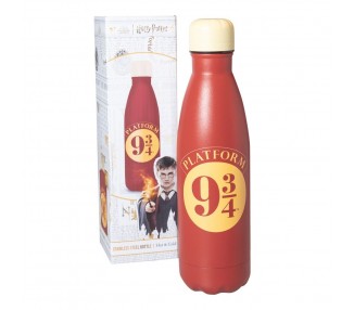 Botella acero inoxidable Plataforma 9 3/4 Harry Potter 500ml