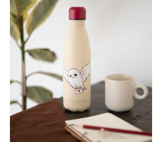 Botella acero inoxidable Hedwig Harry Potter 500ml