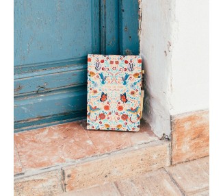 Set Cuaderno A5 + Boligrafo Frida Kahlo