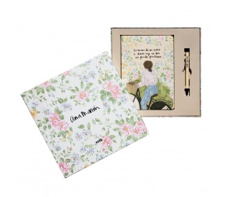 Set Cuaderno A5 + Boligrafo Ana Marin