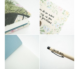 Set Cuaderno A5 + Boligrafo Ana Marin