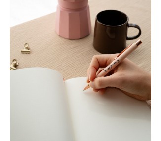 Set Cuaderno A5 + Boligrafo Raquel Beck