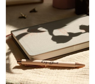 Set Cuaderno A5 + Boligrafo Raquel Beck