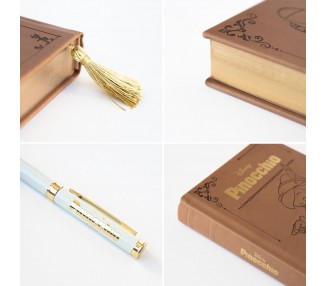 Set Cuaderno A5 + Boligrafo Pinocho Disney