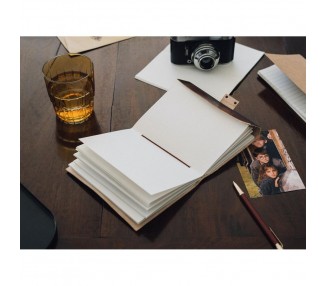 Cuaderno cuero Snitch Dorada Harry Potter