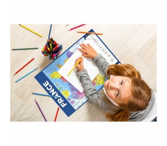 Vade tapete escritorio Mapa Francia Frances