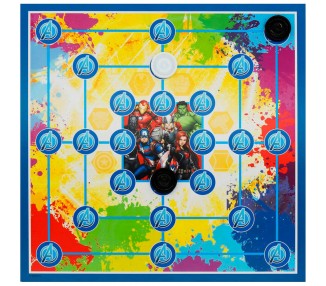 Set 4 juegos de mesa Los Vengadores Avengers Marvel