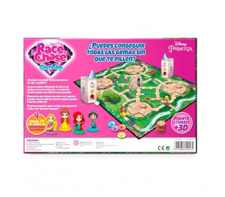 Juego mesa Race Chase Princesas Disney