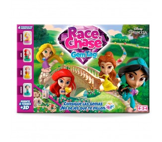 Juego mesa Race Chase Princesas Disney