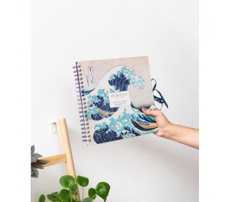 Album de Fotos Scrapbook La Gran Ola de Kanagawa Hokusai