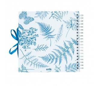Album de Fotos Scrapbook Naturaleza Azul
