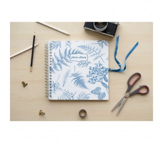 Album de Fotos Scrapbook Naturaleza Azul