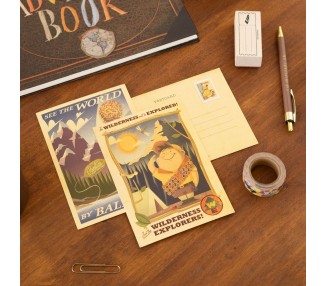 Set Maletin Scrapbook My Adventure Book UP Disney Pixar