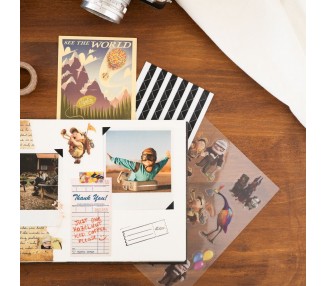 Set Maletin Scrapbook My Adventure Book UP Disney Pixar