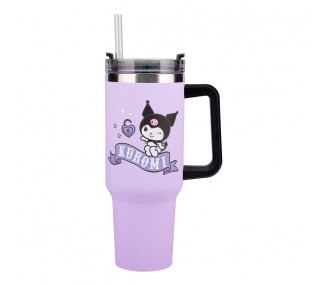 Vaso viaje Kuromi Hello Kitty 1200ml