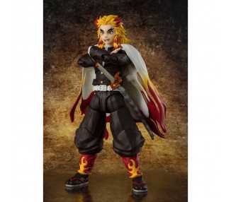 Figura S.H. Figuarts Kyojuro Rengoku Demon Slayer Kimetsu no Yaiba 15cm
