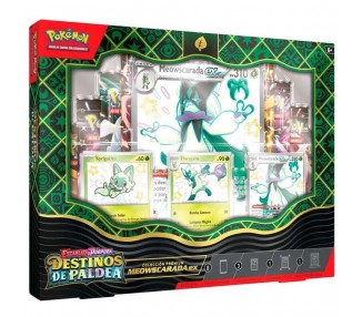 Blister juego cartas coleccionables Destinos de Paldea Escarlata y Purpura Pokemon español surtido