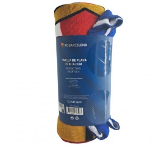 Toalla FC Barcelona microfibra