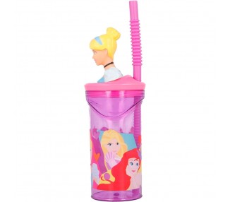 Vaso figura 3D Princesas Disney 360ml