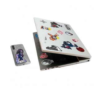 Set pegatinas removibles Naruto Shippuden