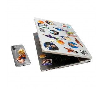 Set pegatinas removibles Dragon Ball Super