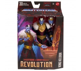 Figura King Keldor Revolution Masters of the Universe 17cm