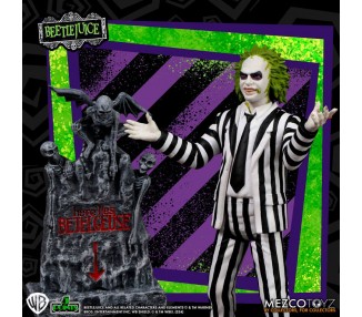 Figura Beetlejuice Striped Suite Beetlejuice 9,5cm