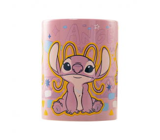 Taza funda de peluche Angel Disney 440ml