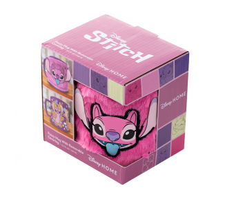 Taza funda de peluche Angel Disney 440ml