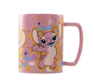 Taza funda de peluche Angel Disney 440ml