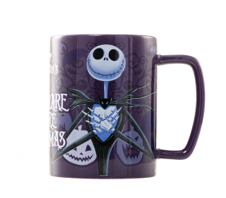 Taza funda de peluche Jack Pesadilla Antes de Navidad Disney 440ml