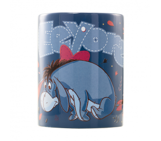 Taza funda de peluche Eeyore Winnie the Pooh Disney 440ml