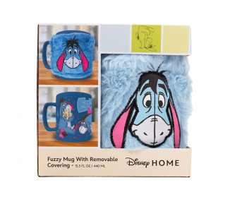 Taza funda de peluche Eeyore Winnie the Pooh Disney 440ml