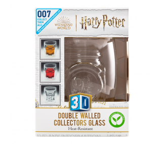 Vaso 3D doble pared Plataforma 9 3/4 Harry Potter