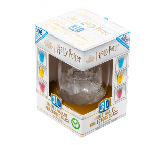 Vaso 3D doble pared Hedwig Harry Potter