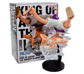 Figura Monkey D Luffy Gear5 King of Artist One Piece 15cm
