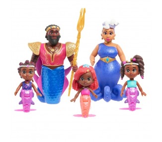 Blister 5 figuras Royal Family Ariel Disney