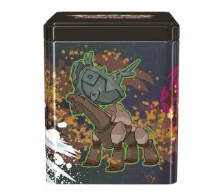 Lata juego cartas coleccionables Pokemon español surtido