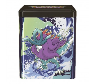 Lata juego cartas coleccionables Pokemon español surtido