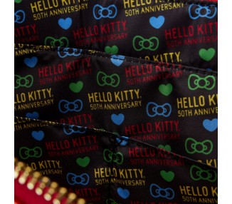 Bolso + monedero 50th Anniversary Hello Kitty Loungefly