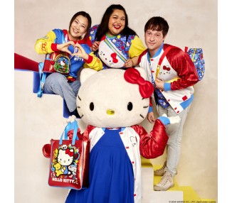 Bolso + monedero 50th Anniversary Hello Kitty Loungefly