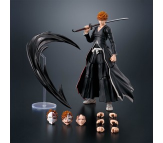 Figura S.H. Figuarts Ichigo Kurosaki Getsugatensho Bleach 15,5cm